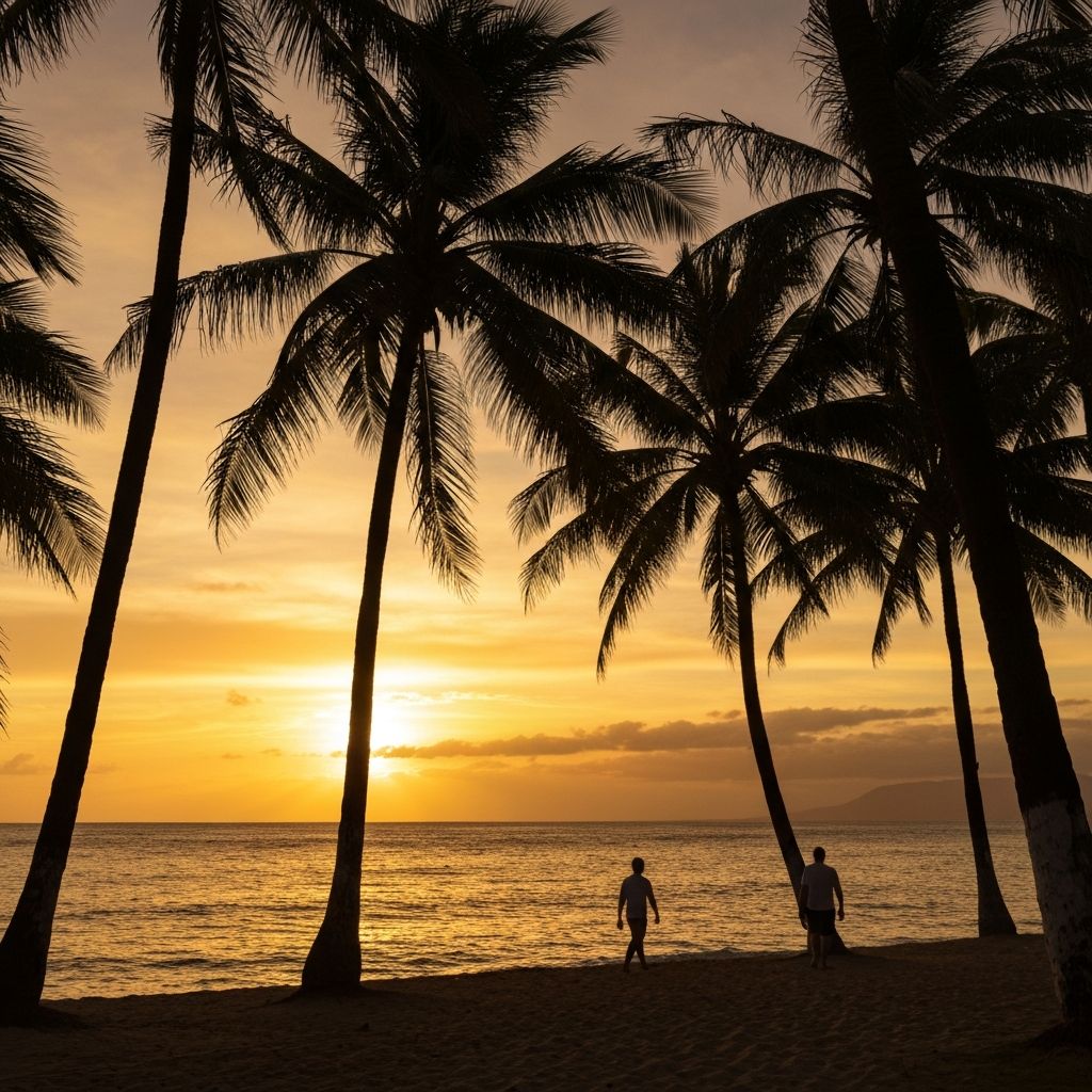 Hawaiian sunset